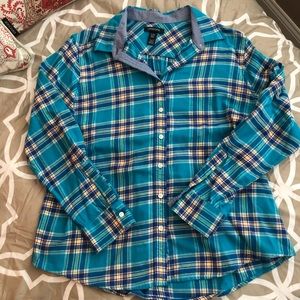 Lands End flannel